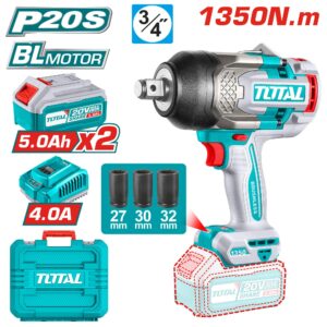 Cordless impact wrench TOTAL -TIWLI20135