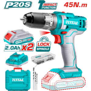 Lithium-Ion Impact Drill (20V) Total TIDLI201452