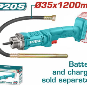 Lithium-ion Concrete vibrator 20V TOTAL (TCVLI202301)