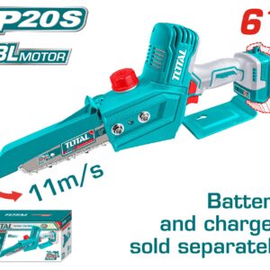 Cordless Mini Chain Saw-20V -6 ins TOTAL TGSLI2068