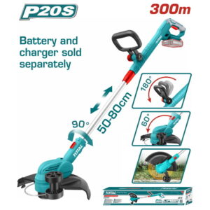 Lithium-Ion grass trimmer 20V TOTAL - (TGTLI20328)