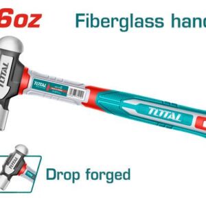 Hammer Ball Pein Fiberglass Handle 450g Total - THBPH61016