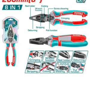 Multi-function Combination Pliers 8-in-1 Total - THTMF186
