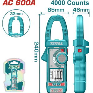 Digital AC Clamp Meter 600A TOTAL - (TMT766001)