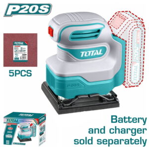 Cordless Sheet Sander Li-ion 20V TOTAL (TSHSLI2014)