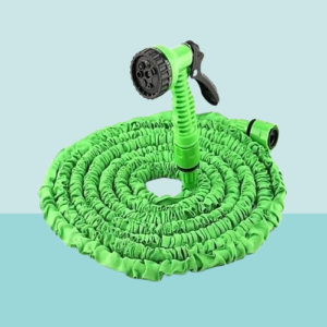 100FT Retractable Expandable Flexible Magic Hose Pipe For Water Watering Garden Hose With Valve+ Spray