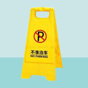 No Parking Floor Stand Up Sign for Office or Industry