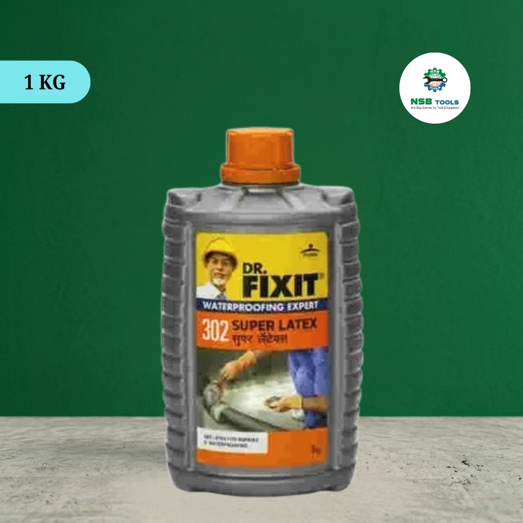 Dr Fixit Super Latex 1kg Price in BD - SBR Waterproofing Polymer Container by NSB Tools