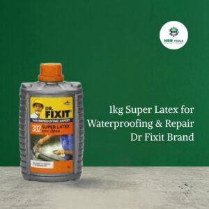 Dr Fixit Super Latex 1kg Price in BD - SBR Waterproofing Polymer Container by NSB Tools