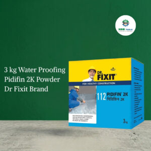 Dr Fixit Pidifin 2K 3kg Price in BD - 2 Component Acrylic Waterproofing Coating by NSB Tools