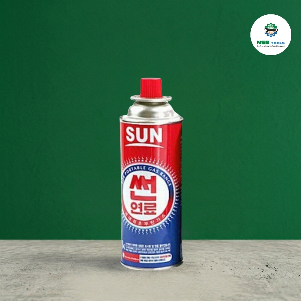 Butane Gas Canister Price in BD - Gas Sun Portable Fuel Can 220g with 6 Step Ladder Usability for Warehouse Stock by NSB Tools