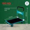 Total Foldable Platform Hand Truck 150kg - THTHP11502 (1)
