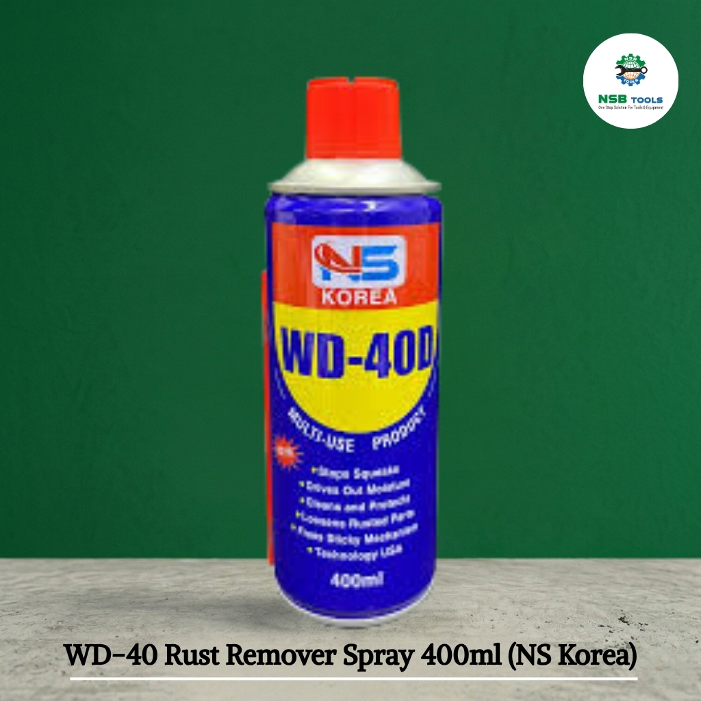 WD-40 400ml Price in BD - Korean Rust Remover Spray with 6 Step Ladder Usability for Warehouse Stock by NSB Tools