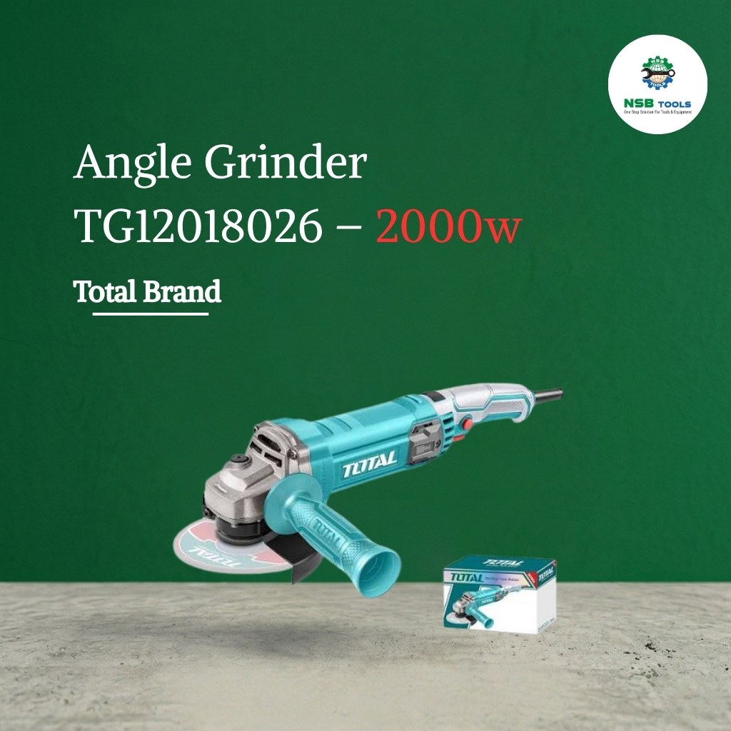 Angle grinder – 2000w  TG12018026 Total Brand