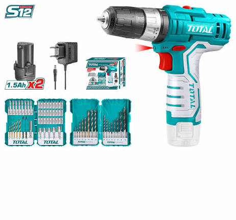Lithium-Ion Impact Drill 12V – TOSLI23022 Total Brand