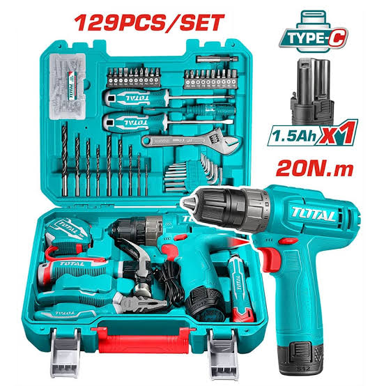 129 Pcs Tool Set – THKTHP11292 Total Brand